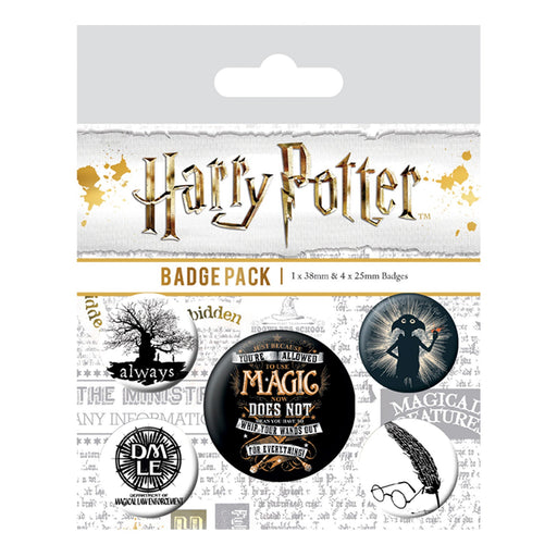 Badge Pack Harry Potter - Heritage Of Scotland - N/A