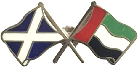 Badge Saltire/Uae - Heritage Of Scotland - N/A