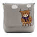 Bella Cross Body Bag With Flap Grey - Heritage Of Scotland - GREY