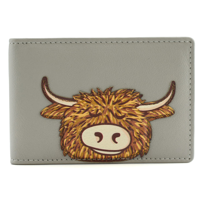 Bella Id And Card Holder Grey - Heritage Of Scotland - GREY