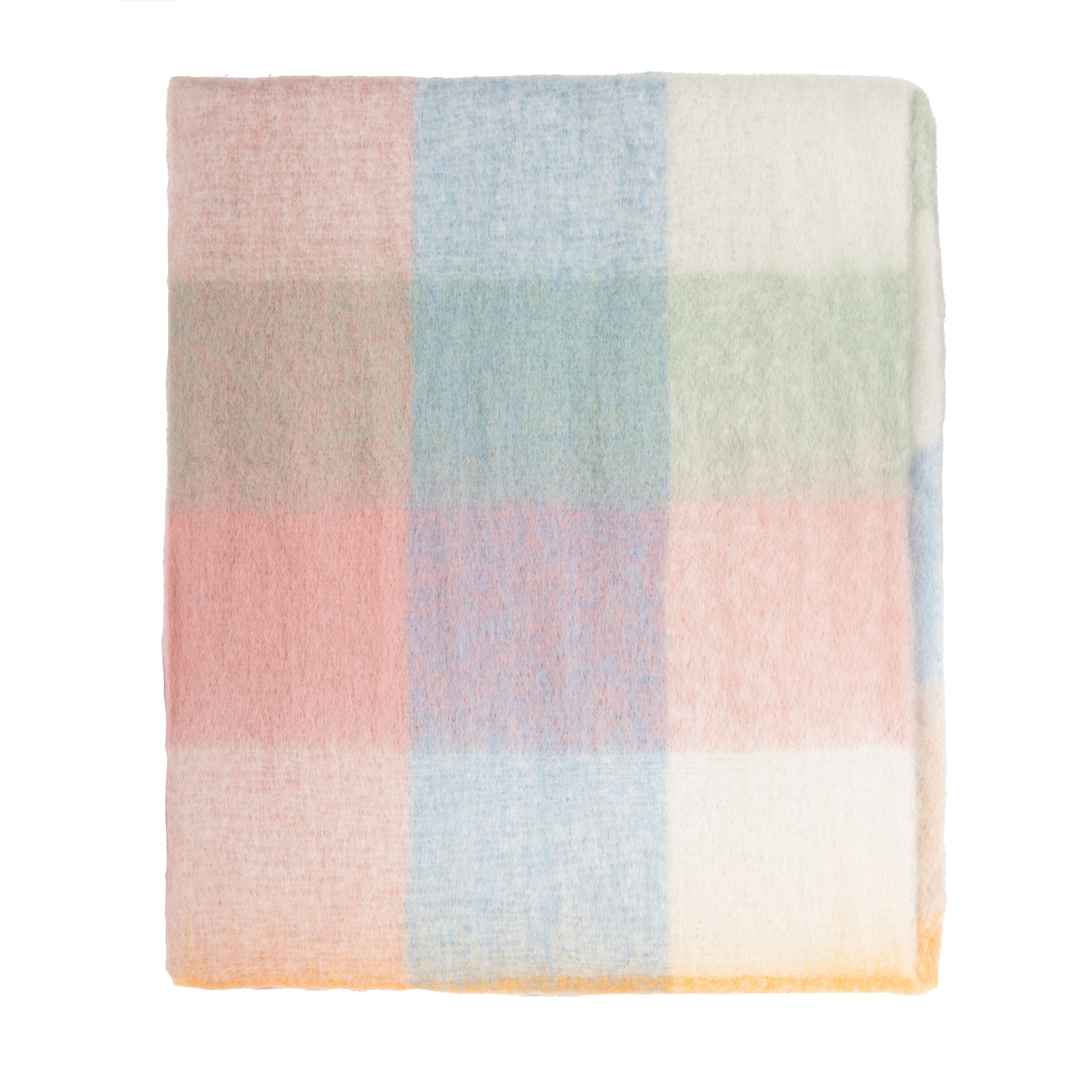 Blanket Scarf Pastel Check - Heritage Of Scotland - PASTEL CHECK