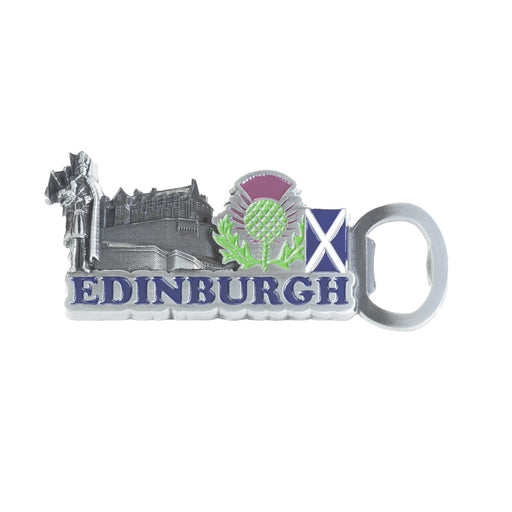 Botop Magnet Piper/Castle/Thistle/ Flag - Heritage Of Scotland - NA
