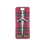 Broadsword Kilt Pin Silver - Heritage Of Scotland - SILVER