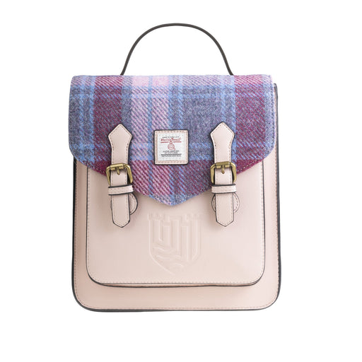 Calton Backpack Pink Blue Tartan - Heritage Of Scotland - PINK BLUE TARTAN