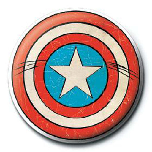 Captain America Sheild Pinbadge - Heritage Of Scotland - NA
