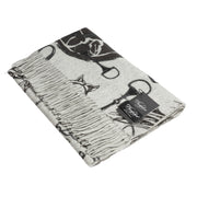 Cashmere Horse Stole Grey - Heritage Of Scotland - GREY