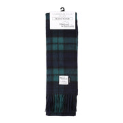 Cashmere Scottish Tartan Clan Scarf Black Watch - Heritage Of Scotland - BLACK WATCH