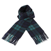 Cashmere Scottish Tartan Clan Scarf Black Watch - Heritage Of Scotland - BLACK WATCH