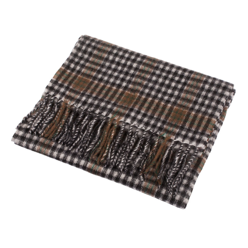 Cashmere Scottish Tartan Clan Scarf Burns Check - Heritage Of Scotland - BURNS CHECK