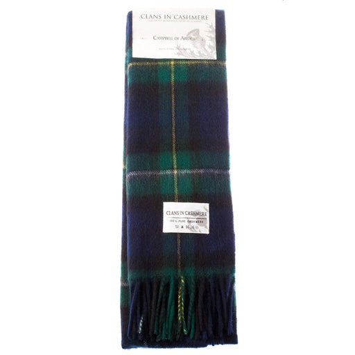 Cashmere Scottish Tartan Clan Scarf Campbell Of Argyll - Heritage Of Scotland - CAMPBELL OF ARGYLL