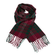 Cashmere Scottish Tartan Clan Scarf Crawford - Heritage Of Scotland - CRAWFORD