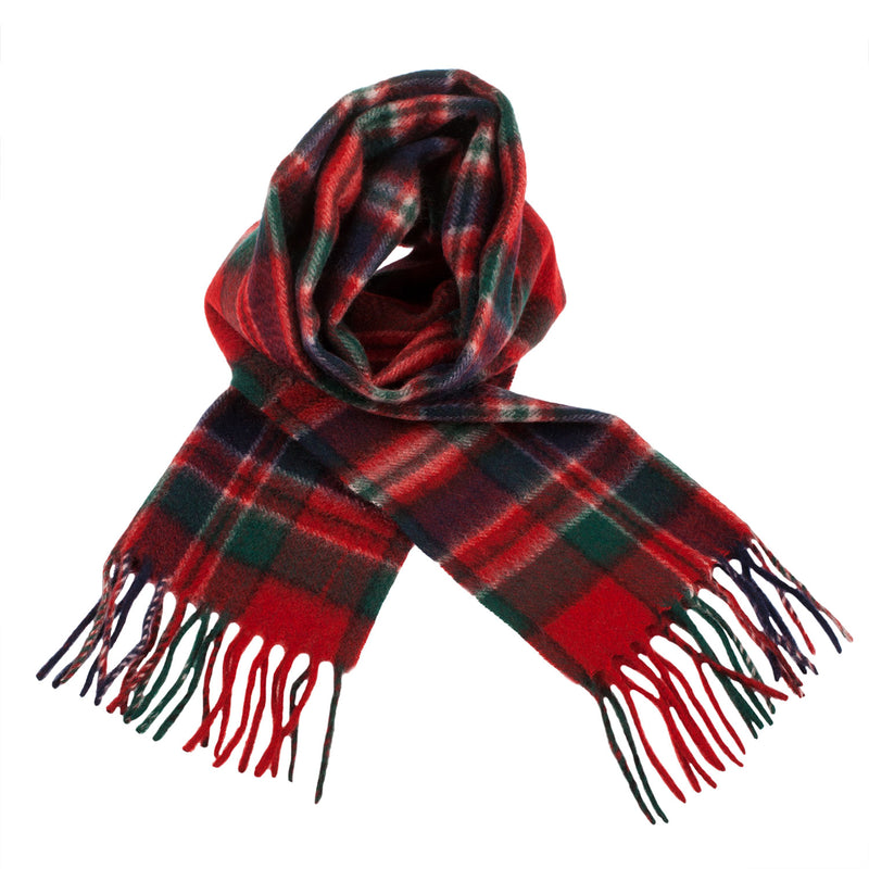 Cashmere Scottish Tartan Clan Scarf Macfarlane Clan - Heritage Of Scotland - MACFARLANE CLAN