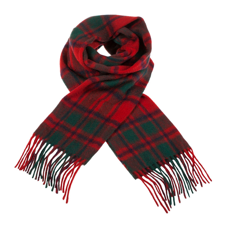 Cashmere Scottish Tartan Clan Scarf Macintosh Clan - Heritage Of Scotland - MACINTOSH CLAN