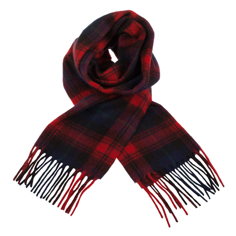 Cashmere Scottish Tartan Clan Scarf Maclachlan - Heritage Of Scotland - MACLACHLAN