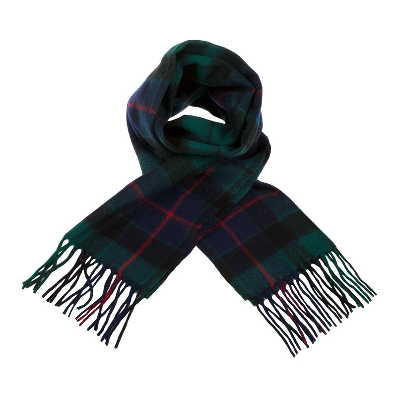 Cashmere Scottish Tartan Clan Scarf Morrison Green - Heritage Of Scotland - MORRISON GREEN