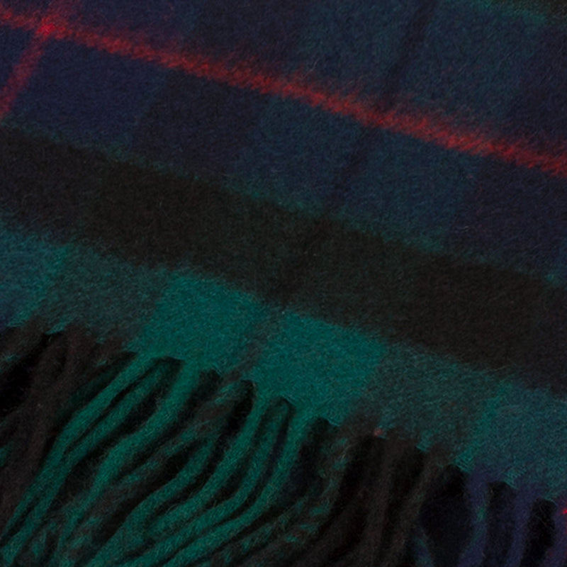 Cashmere Scottish Tartan Clan Scarf Morrison Green - Heritage Of Scotland - MORRISON GREEN
