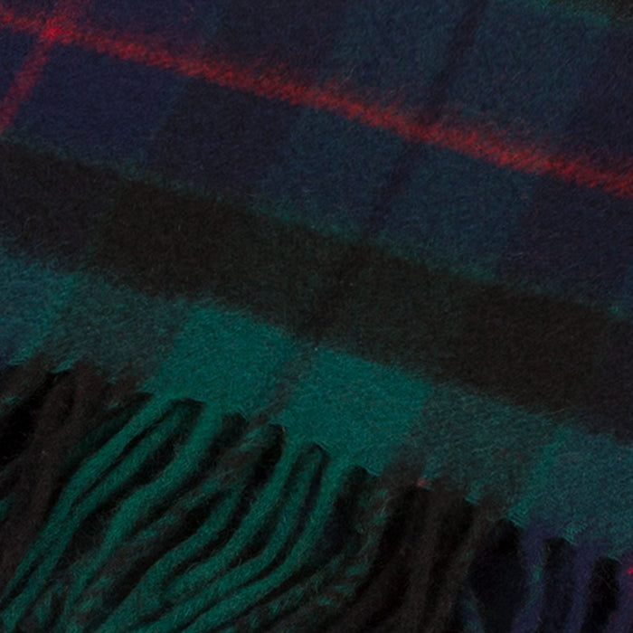 Cashmere Scottish Tartan Clan Scarf Morrison Green - Heritage Of Scotland - MORRISON GREEN