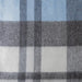 Chequer Cashmere Blend Blanket Exploded Blue - Heritage Of Scotland - EXPLODED BLUE