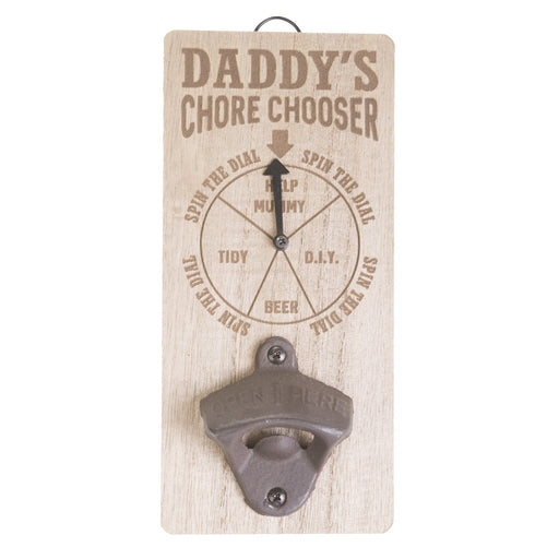 Chore Chooser Bottle Opener Daddy - Heritage Of Scotland - DADDY