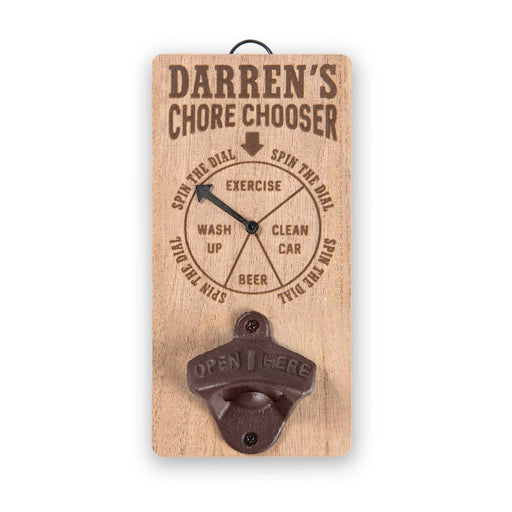 Chore Chooser Bottle Opener Darren - Heritage Of Scotland - DARREN