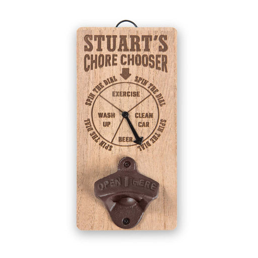 Chore Chooser Bottle Opener Stuart - Heritage Of Scotland - STUART