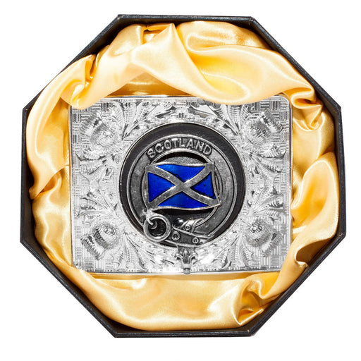Clan Belt Buckle Saltire - Heritage Of Scotland - SALTIRE