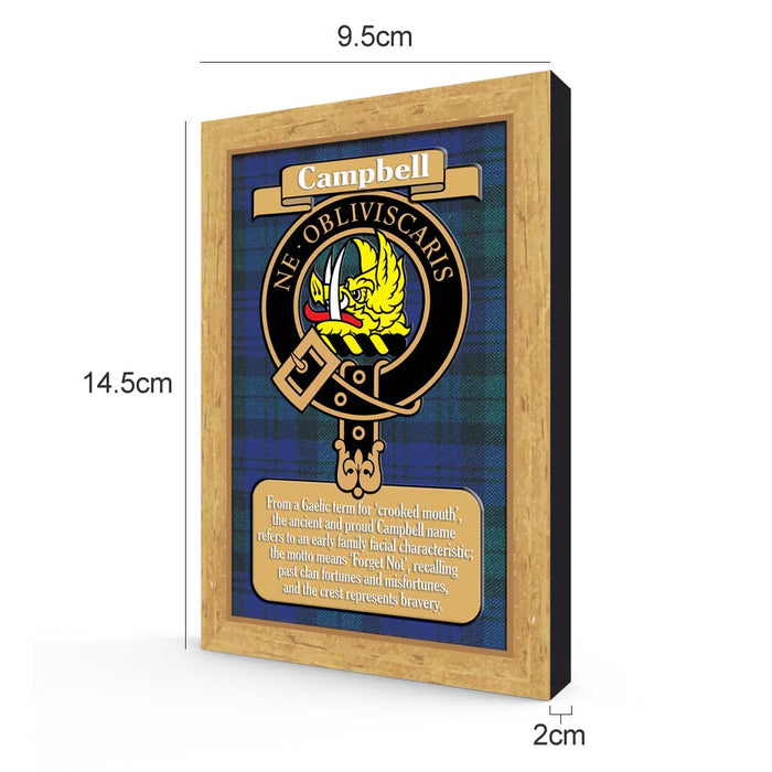 Clan Books Campbell - Heritage Of Scotland - CAMPBELL