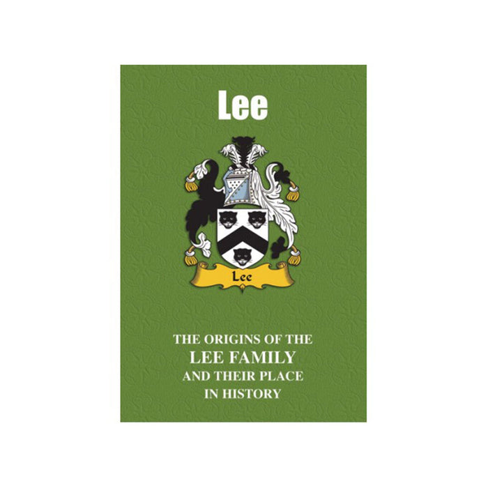 Clan Books Lee - Heritage Of Scotland - LEE
