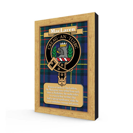 Clan Books Maclaren - Heritage Of Scotland - MACLAREN