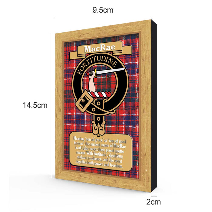 Clan Books Macrae - Heritage Of Scotland - MACRAE