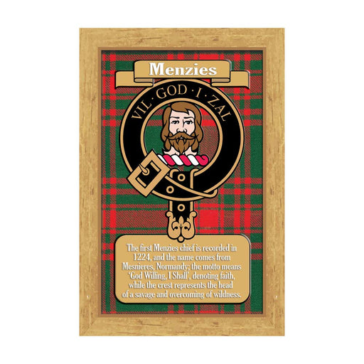 Clan Books Menzies - Heritage Of Scotland - MENZIES