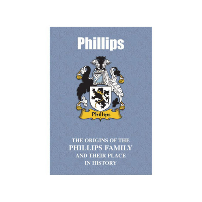 Clan Books Phillips - Heritage Of Scotland - PHILLIPS