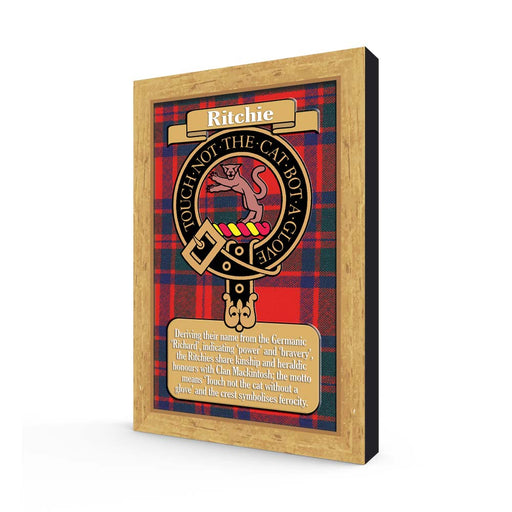 Clan Books Ritchie - Heritage Of Scotland - RITCHIE