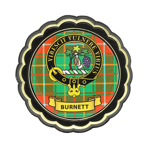 Clan Crest Fridge Magnets Burnett - Heritage Of Scotland - BURNETT