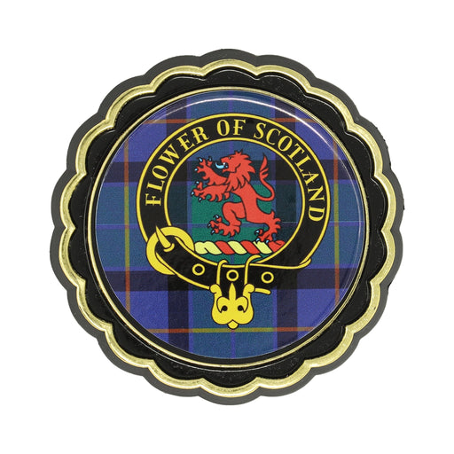 Clan Crest Fridge Magnets Flower Of Scotland - Heritage Of Scotland - FLOWER OF SCOTLAND