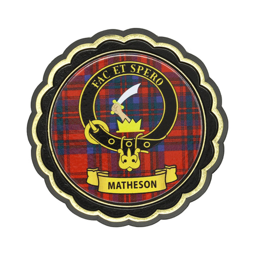 Clan Crest Fridge Magnets Matheson - Heritage Of Scotland - MATHESON