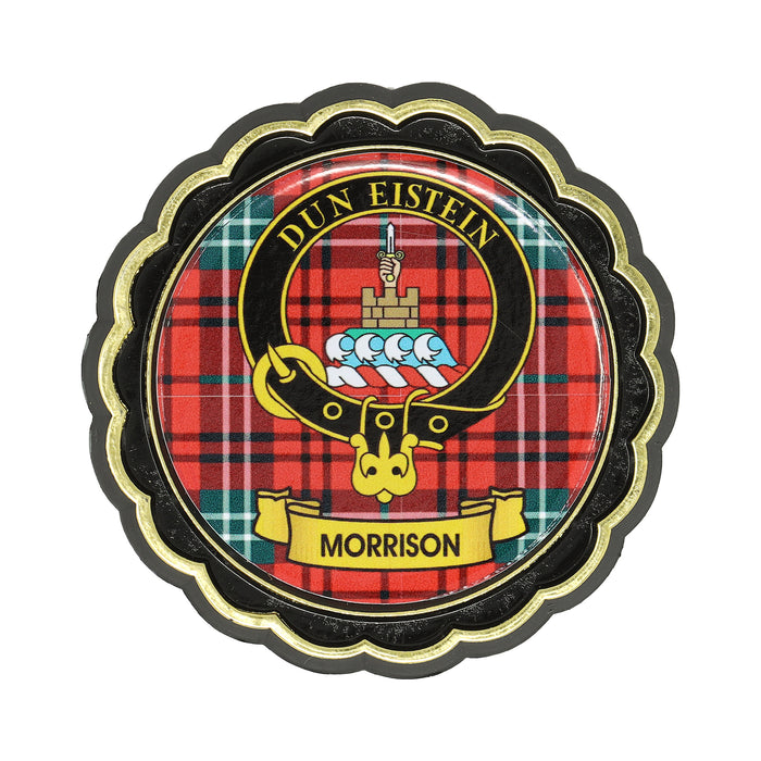 Clan Crest Fridge Magnets Morrison - Heritage Of Scotland - MORRISON