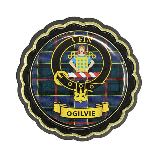 Clan Crest Fridge Magnets Ogilvie - Heritage Of Scotland - OGILVIE
