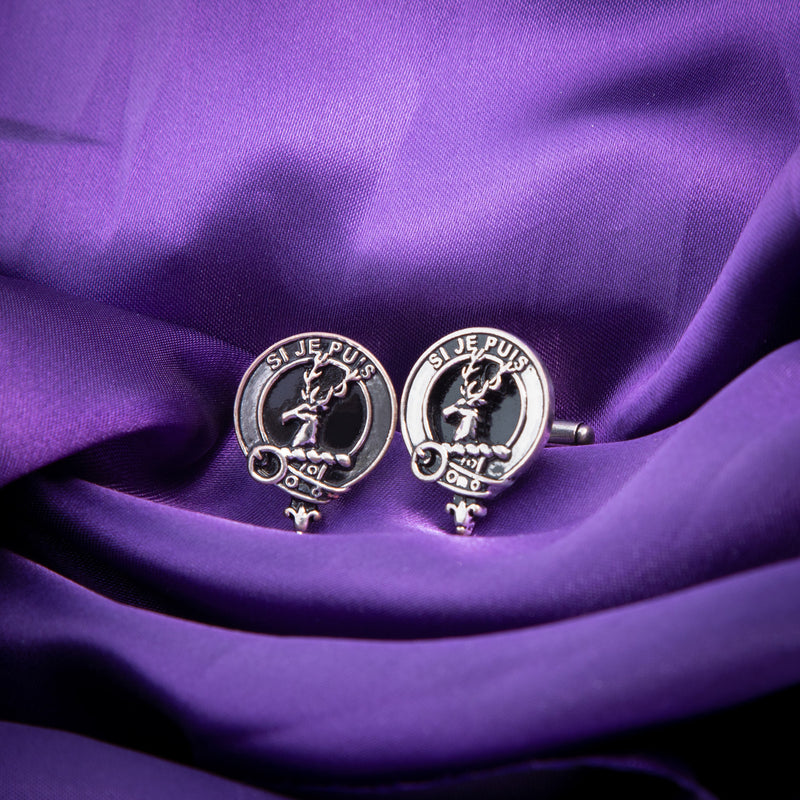 Clan Cufflinks Colquhoun - Heritage Of Scotland - COLQUHOUN