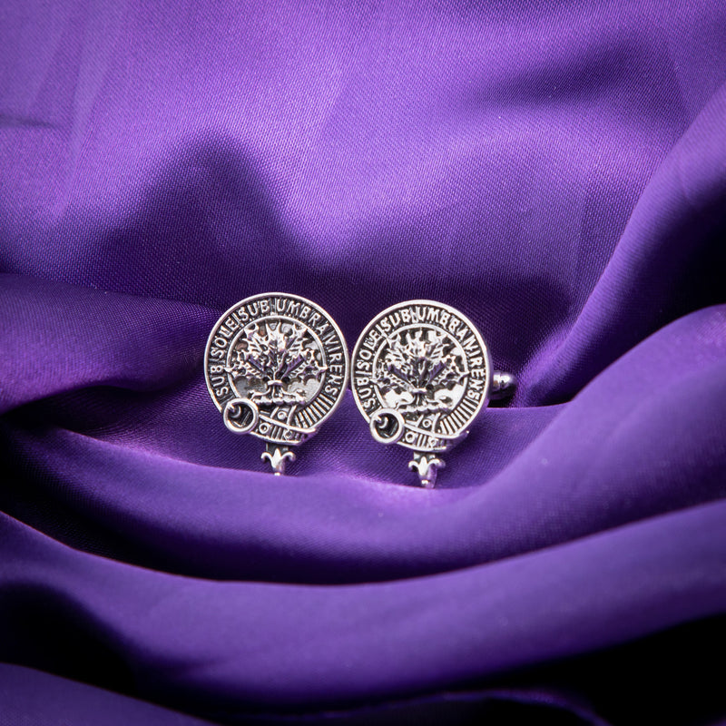 Clan Cufflinks Irvine - Heritage Of Scotland - IRVINE