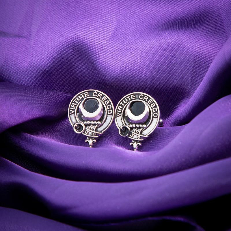 Clan Cufflinks Leask - Heritage Of Scotland - LEASK