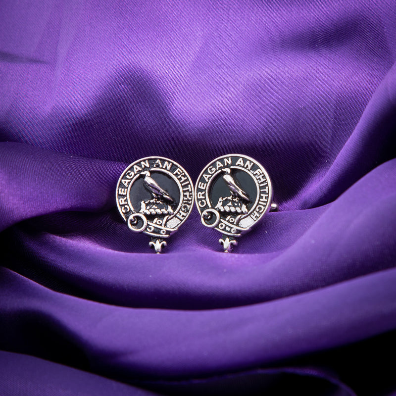 Clan Cufflinks Macdonnell - Heritage Of Scotland - MACDONNELL