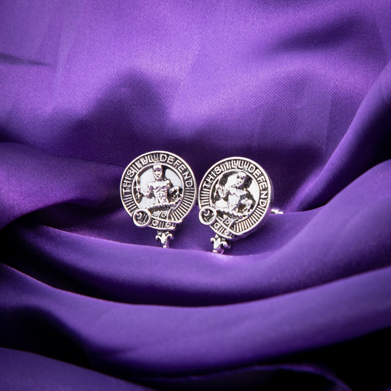 Clan Cufflinks Macfarlane - Heritage Of Scotland - MACFARLANE