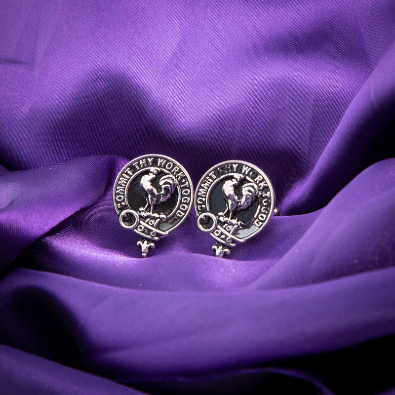 Clan Cufflinks Sinclair - Heritage Of Scotland - SINCLAIR