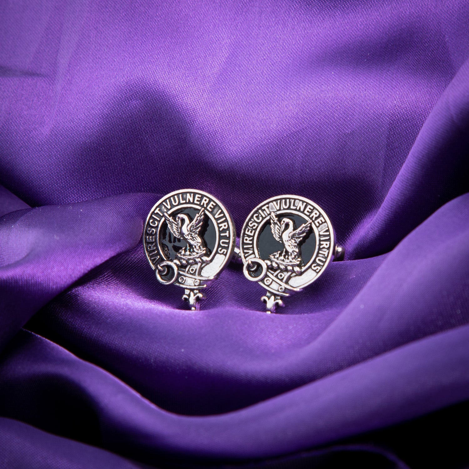 Clan Cufflinks Stewart - Heritage Of Scotland - STEWART