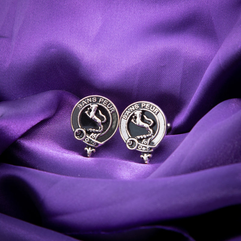 Clan Cufflinks Sutherland - Heritage Of Scotland - SUTHERLAND