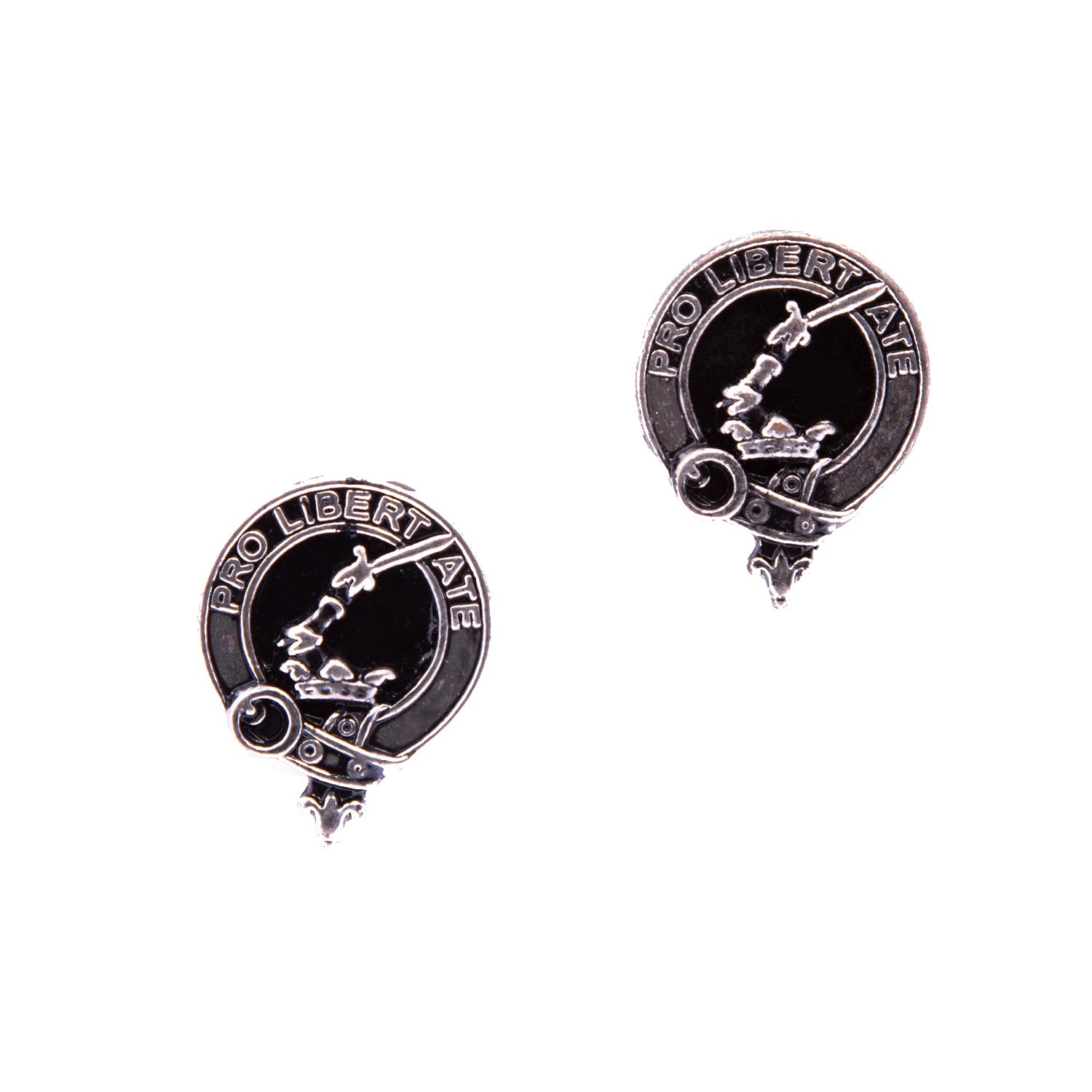 Clan Cufflinks Wallace - Heritage Of Scotland - WALLACE