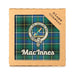 Clan Glass Coaster Macinnes - Heritage Of Scotland - MACINNES