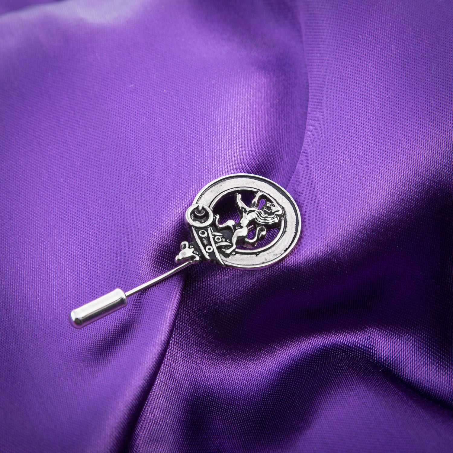 Clan Lapel Pin Rampant Lion - Heritage Of Scotland - RAMPANT LION