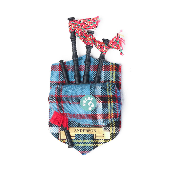 Clan Musical Bagpipe Magnet Scotland - Heritage Of Scotland - SCOTLAND